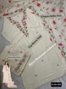 Premium Rayon 3Pc Set D.No-022 – Blush Floral